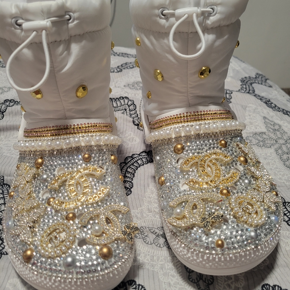 Customized Croc boots